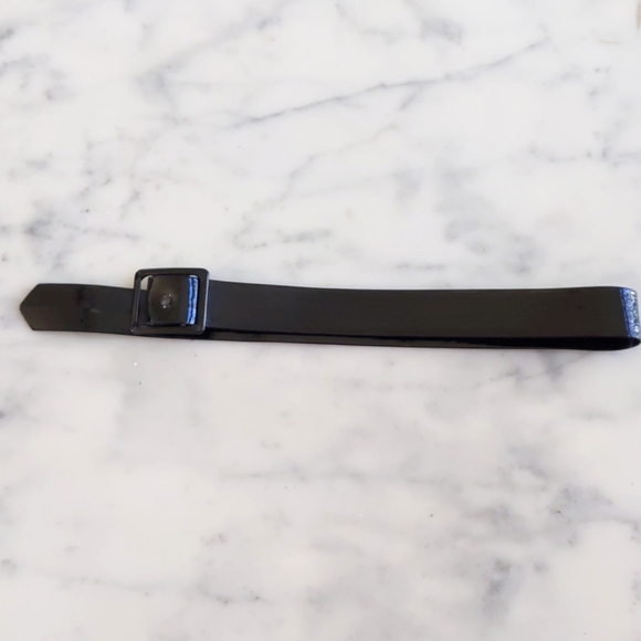 NWOT. Black Patent Leather Belt. - Picture 2 of 3